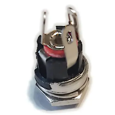 Detalles accesorios de Ficha Dc Hueco 5,5 X 2,1 Mm Jack Hembra Chasis Rosca Delantera C/Corte