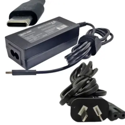 Vista lateral de Fuente 12 V 3 A Belsic 26324 Cargador P/Notebook Ficha USB-C PD 30W