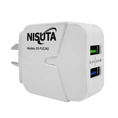 Cargador 12 W Usb-A 2,4A Sin Cable Nisuta Ns-Fu524U