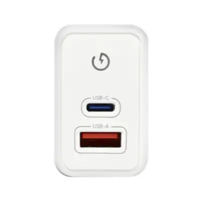 Detalles accesorios de Cargador 45W Usb-C Pd + Usb-A Qc Carga Rapida Nisuta Sin Cable