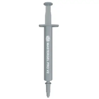 Vista lateral de Grasa Disipadora Termica Jeringa Cooler Master Mastergel Pro V2