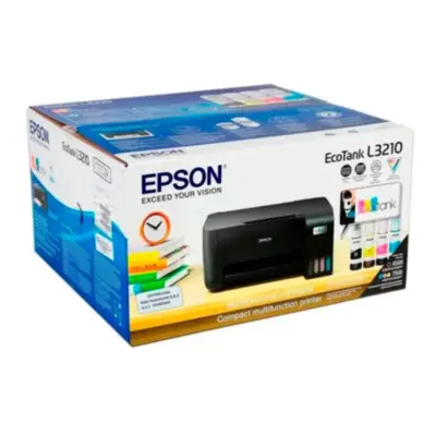 Detalles accesorios de Impresora Multifuncion Sistema Continuo USB Epson EcoTank L3210