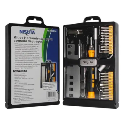 Detalles accesorios de Kit Herramientas 20 Piezas Reparar Consolas Videojuegos