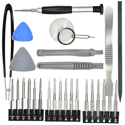 Vista lateral de Kit Herramientas Smartphones Nisuta Ns-K3023 27 Piezas