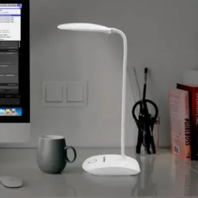 Detalles accesorios de Velador Led Blanco Brazo Flexible Bateria Recargable