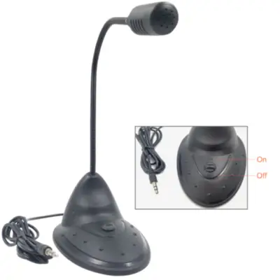 Microfono Para Pc De Pie Condensador Belsic