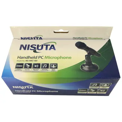 Detalles accesorios de Microfono Para Pc De Pie Nisuta Nsmic180