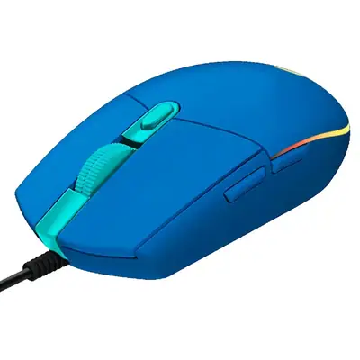 Detalles accesorios de Mouse Logitech G203 Rgb Lightsync 6 Botones 8000Dpi Azul