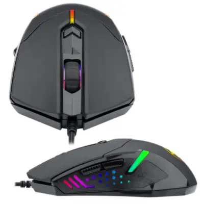 Detalles accesorios de Mouse Redragon M601 RGB Centrophorus