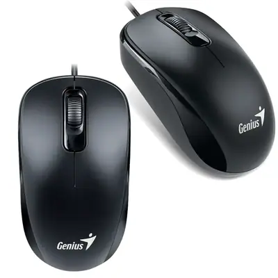 Detalles accesorios de Mouse Genius Dx-110 Usb 1200 Dpi Negro