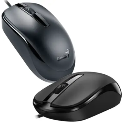 Detalles accesorios de Mouse Genius Dx-120 Usb 1200 Dpi Negro