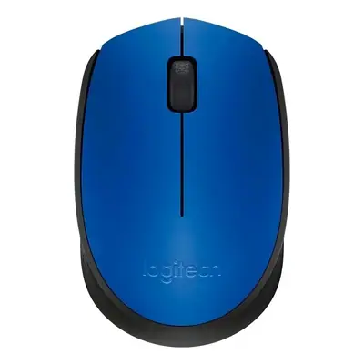 Vista lateral de Mouse Inalambrico Logitech M170 Azul