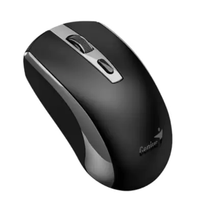 Detalles accesorios de Mouse Inalambrico Recargable Genius Eco-8150 Negro/Gris