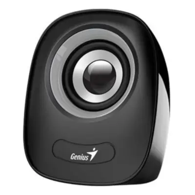 Vista lateral de Parlantes Usb Genius SP-Q160 Negro 6W