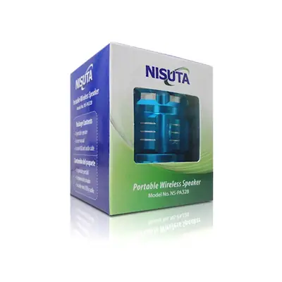 Detalles accesorios de Parlante Bluetooth 3 W Nisuta Nspa32B Plateado