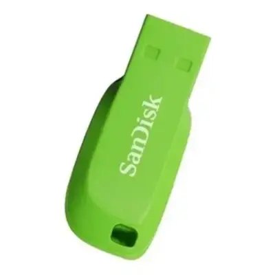 Detalles accesorios de Pendrive 32Gb Usb 2.0 Sandisk Cruzer Blade Verde