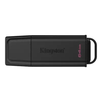 Vista lateral de Pendrive 64Gb Usb 3.2 Kingston DtxG2 Exodia Negro