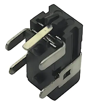 Vista lateral de Pin De Carga Para Notebook 2,5X0,7Mm Pin Central Dc-007A