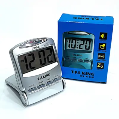 Reloj Despertador con voz en espanol Xinjia XJ-862TS