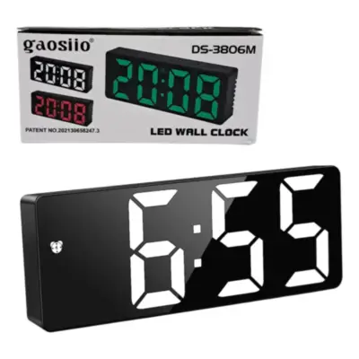 Reloj Despertador Digital Led DS-3806