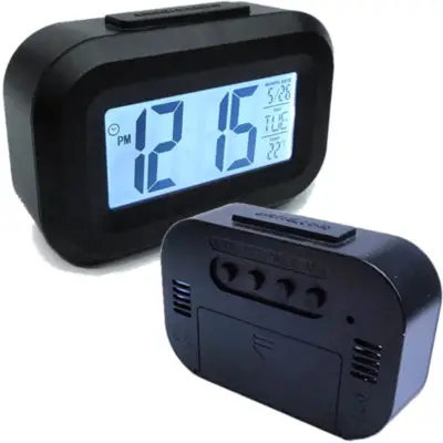 Vista lateral de Reloj Despertador Digital Clock 2188