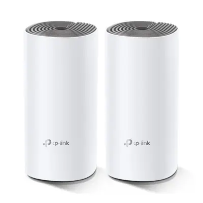 Vista lateral de Sistema Wi-Fi Mesh Tp-Link Deco E4 V1 Ac1200 Pack X 2