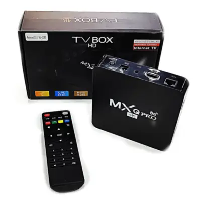 Smart TV Box MXq PRO 4K 5G Tvbox