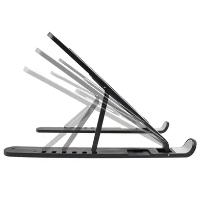 Detalles accesorios de Soporte Apoya Tablet Plegable Nisuta Nscn5 Plastico Negro