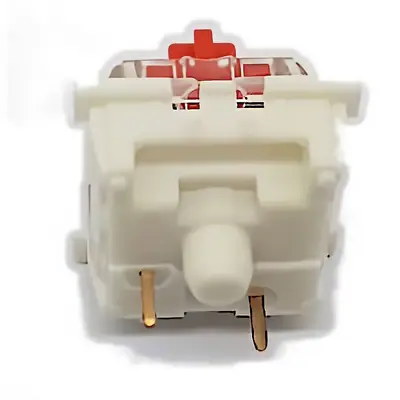 Vista lateral de Switch Outemu Rojo P/ Reemplazar Teclado Mecanico