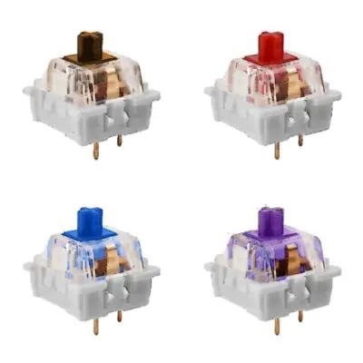 Detalles accesorios de Switch Outemu Violeta P/ Reemplazar Teclado Mecanico