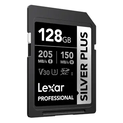 Detalles accesorios de Memoria SD 128Gb Lexar SDXC SILVER PLUS UHS-I