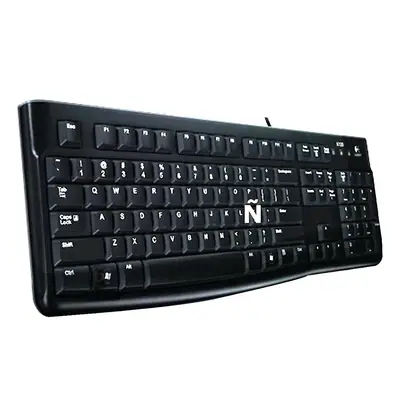 Teclado Usb Logitech K120 Espanol Negro