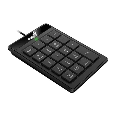 Vista lateral de Teclado Numerico Usb Genius Numpad 110 Negro