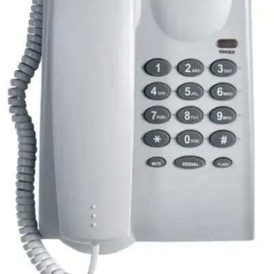 Detalles accesorios de Telefono de mesa o pared Panacom 7410 Blanco