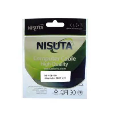 Detalles accesorios de Adaptador Macho-Macho Vga (Hd-15)