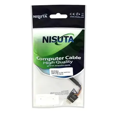 Detalles accesorios de Cable Usb 3.0 20 Pines Hembra A Usb 2.0 9 Pines Macho Ns-Adus23