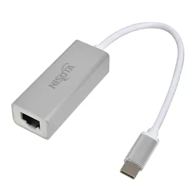 Adaptador Red Rj45 Usb-C Gigabit Nisuta Nscouscrg