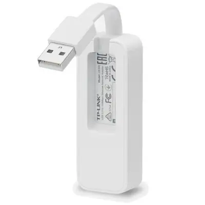 Vista lateral de Adaptador Red Rj45 Usb-A 10/100 Tp-Link Ue200 Usb 2.0