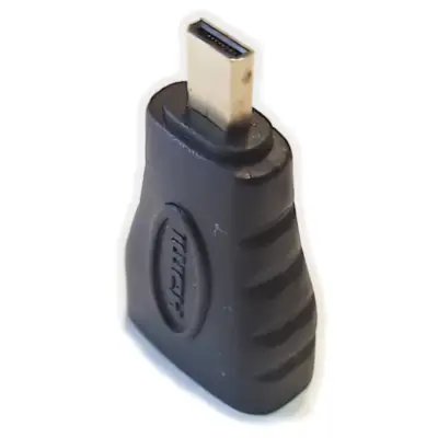 Vista lateral de Adaptador Hdmi Hembra / Micro-Hdmi Macho