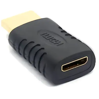 Vista lateral de Adaptador Hdmi Macho / Mini-Hdmi Hembra