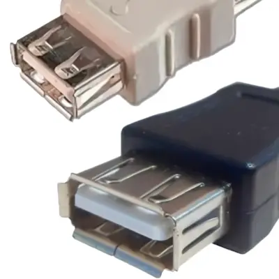 Detalles accesorios de Adaptador Usb 2.0 A-A Hembra-Hembra