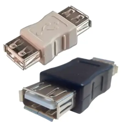 Detalles accesorios de Adaptador Usb 2.0 A-A Hembra-Hembra