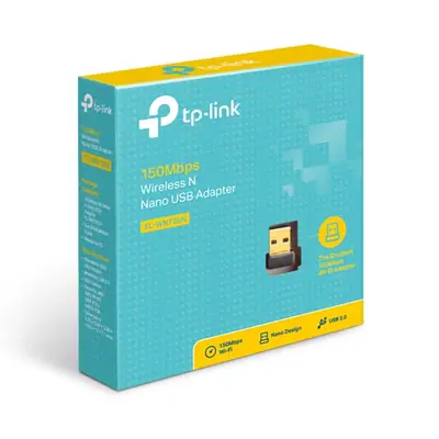 Detalles accesorios de Adaptador Wifi Usb 150Mbps Tp-Link Mini Tl-Wn725N