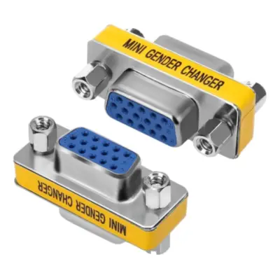 Detalles accesorios de Adaptador Hembra-Hembra Vga (Hd-15)