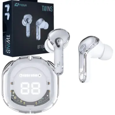 Auricular Inalambrico Noga Btwins 48 Bluetooth Blanco