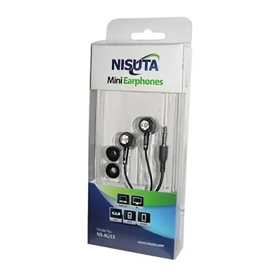 Detalles accesorios de Auricular Nisuta Intrauditivos Con Piedritas Ns-Au53