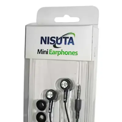 Detalles accesorios de Auricular Nisuta Intrauditivos Con Piedritas Ns-Au53