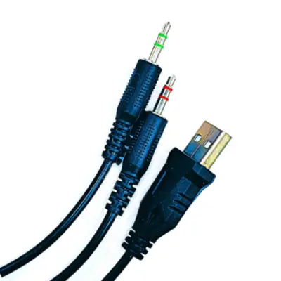 Vista lateral de Auricular Daihatsu Gamer D-AU402