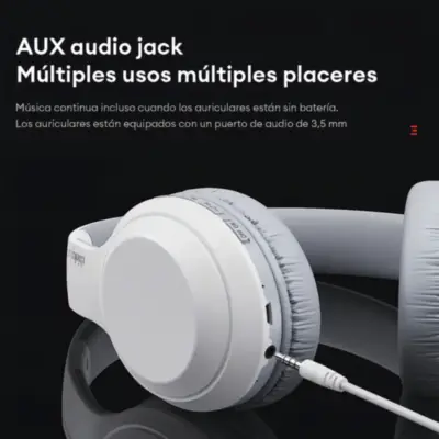 Detalles accesorios de Auricular Inalambrico Lenovo TH10 Bluetooth blanco