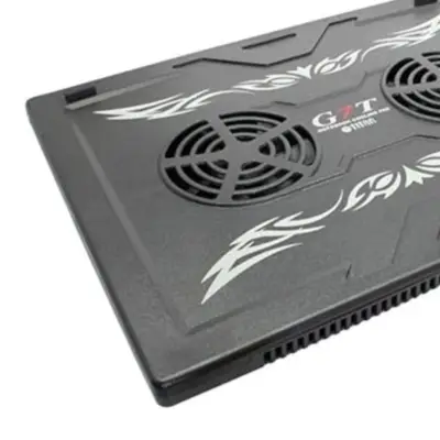 Detalles accesorios de Base Para Notebook Titan Ttc- G7Tz 15 Pulg 2 Ventiladores